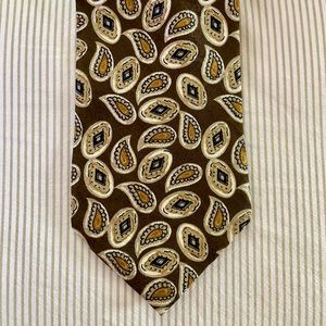 Vintage Ermenegildo Zegna Tie Silk Made In Italy